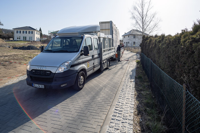 Transport PP Schwimmbecken