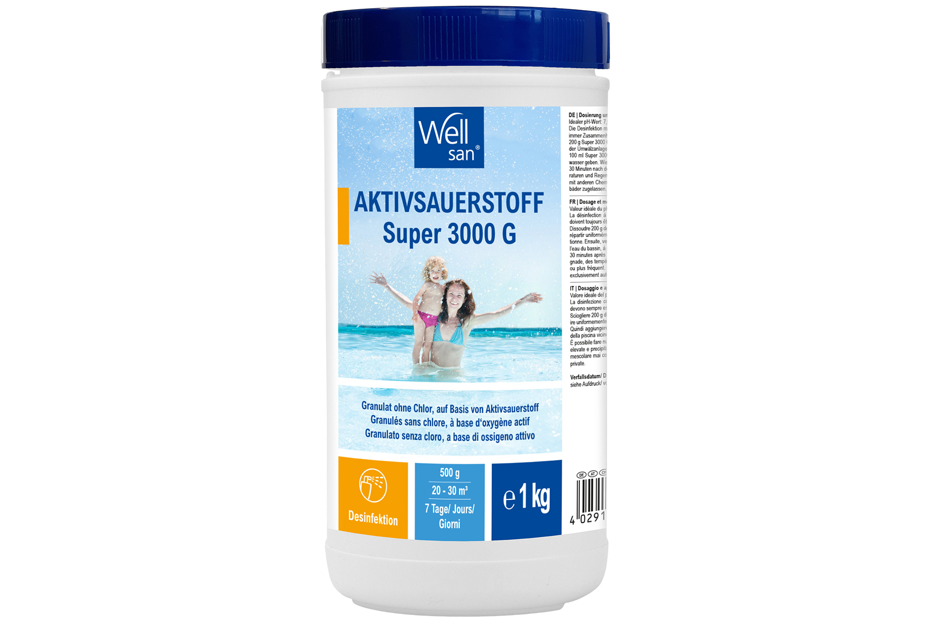 Wellsan Aktivsauerstoff Super 3000 G Granulat 1kg