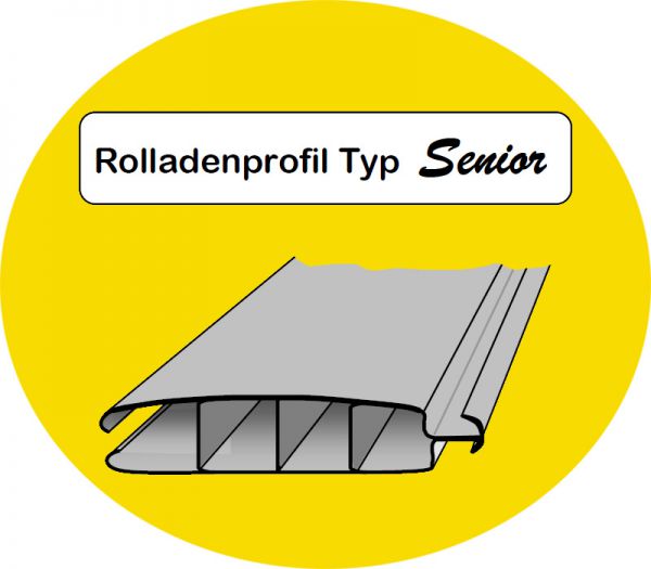 Rollladenprofil Senior per m²